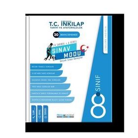 8. Sınıf Lgs Sınav Modu İnkılap Tarihi Branş Deneme-Pruva Akademi Yayınları
