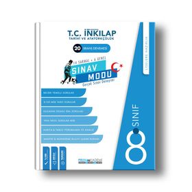 8. Sınıf Lgs Sınav Modu İnkılap Tarihi Branş Deneme-Pruva Akademi Yayınları