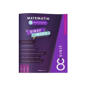 8. Sınıf Lgs Sınav Modu Matematik Branş Deneme-Pruva Akademi Yayınları