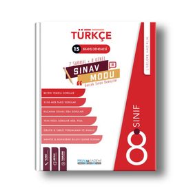8. Sınıf Lgs Sınav Modu Türkçe Branş Deneme-Pruva Akademi Yayınları