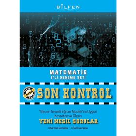 8. Sınıf Lgs Son Kontrol Matematik Denemesi-Bilfen Yayınları