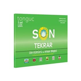 8.Sınıf LGS Son Tekrar Din Kültürü ve Ahlak Bilgisi-Tonguç Akademi