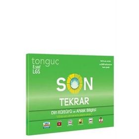 8.Sınıf LGS Son Tekrar Din Kültürü ve Ahlak Bilgisi-Tonguç Akademi