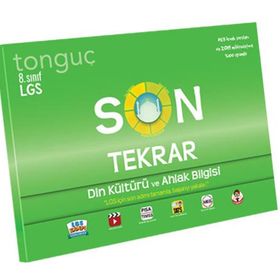 8.Sınıf LGS Son Tekrar Din Kültürü ve Ahlak Bilgisi-Tonguç Akademi