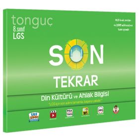 8.Sınıf LGS Son Tekrar Din Kültürü ve Ahlak Bilgisi-Tonguç Akademi