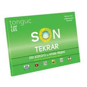 8.Sınıf LGS Son Tekrar Din Kültürü ve Ahlak Bilgisi-Tonguç Akademi