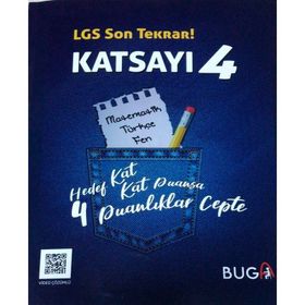 8. Sınıf LGS Son Tekrar Katsayı 4 Soru Bankası-Buga Yayınları