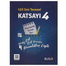 8. Sınıf LGS Son Tekrar Katsayı 4 Soru Bankası-Buga Yayınları