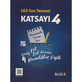 8. Sınıf LGS Son Tekrar Katsayı 4 Soru Bankası-Buga Yayınları