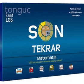 8. Sınıf LGS Son Tekrar Matematik-Tonguç Akademi