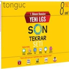 8. Sınıf LGS Son Tekrar Matematik-Tonguç Akademi