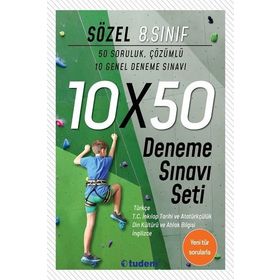 8. Sınıf Lgs Sözel 10x50 Deneme-Tudem Yayınları