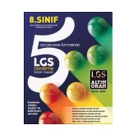 8.Sınıf LGS Sözel Sayısal Altın Oran 5 Deneme Borealıs Yayıncılık