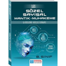 8. Sınıf LGS Sözel Sayısal Mantık Muhakeme Soru Bankası Evrensel İletişim Yayınları