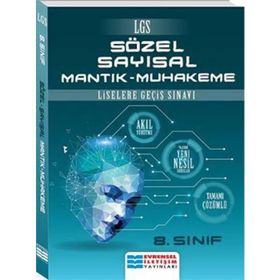 8. Sınıf LGS Sözel Sayısal Mantık Muhakeme Soru Bankası Evrensel İletişim Yayınları