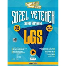 8. Sınıf LGS Sözel Yetenek Soru Bankası-Yeni Tarz Yayınları