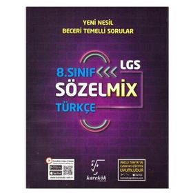 8. Sınıf Lgs Sözelmix Türkçe - Karekök Yayınları