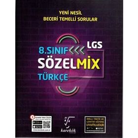 8. Sınıf Lgs Sözelmix Türkçe - Karekök Yayınları