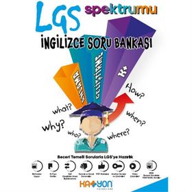 8. Sınıf LGS Spektrumu İngilizce Soru Bankası-Katyon Yayınları