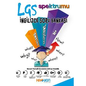 8. Sınıf LGS Spektrumu İngilizce Soru Bankası-Katyon Yayınları