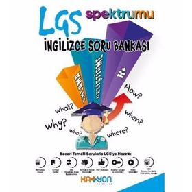 8. Sınıf LGS Spektrumu İngilizce Soru Bankası-Katyon Yayınları