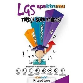 8. Sınıf LGS Spektrumu Türkçe Soru Bankası - Katyon Yayınları