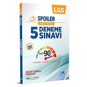 8. Sınıf Lgs Spoiler 5 Deneme Sınavı-Martı Okul Yayınları