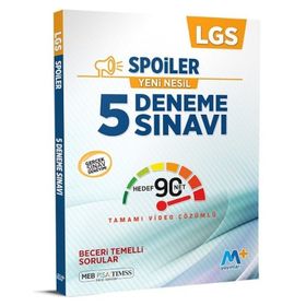 8. Sınıf Lgs Spoiler 5 Deneme Sınavı-Martı Okul Yayınları
