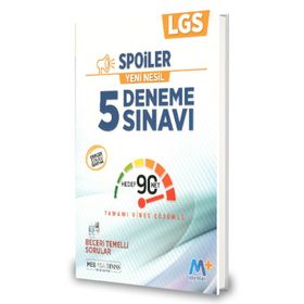 8. Sınıf Lgs Spoiler 5 Deneme Sınavı-Martı Okul Yayınları