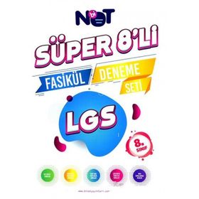 8.sınıf Lgs Süper 8li Fasikül Deneme Seti-Binot Yayınları