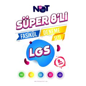 8.sınıf Lgs Süper 8li Fasikül Deneme Seti-Binot Yayınları
