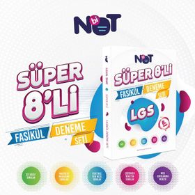 8.sınıf Lgs Süper 8li Fasikül Deneme Seti-Binot Yayınları