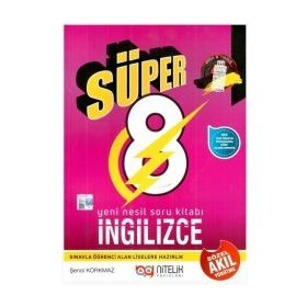 8. Sınıf LGS Süper İngilizce Soru Nitelik Yayınları