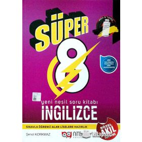 8. Sınıf LGS Süper İngilizce Soru Nitelik Yayınları