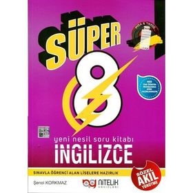 8. Sınıf LGS Süper İngilizce Soru Nitelik Yayınları