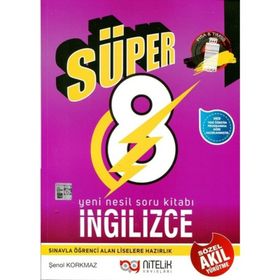 8. Sınıf LGS Süper İngilizce Soru Nitelik Yayınları