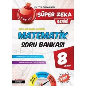 8. Sınıf Lgs Süper Zeka Matematik Soru Bankası-Nartest Yayınları