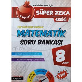 8. Sınıf Lgs Süper Zeka Matematik Soru Bankası-Nartest Yayınları