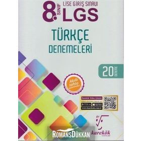 8. Sınıf Lgs T.C İnkılap Tarihi Atatürkçülük Denemeleri 20 Deneme Karekök Yayınları