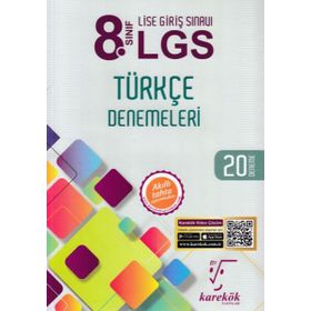 8. Sınıf Lgs T.C İnkılap Tarihi Atatürkçülük Denemeleri 20 Deneme Karekök Yayınları