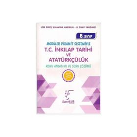 8. Sınıf LGS T.C. İnkılap Tarihi Atatürkçülük Denemeleri Karekök Yayınları