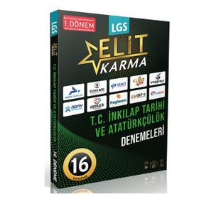 8. Sınıf LGS T.C. İnkılap Tarihi ve Atatürkçülük 1. Dönem Elit Karma 16'lı Deneme - Paraf Yayınları