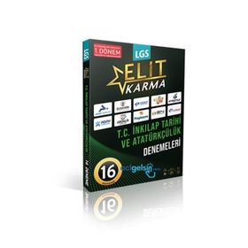 8. Sınıf LGS T.C. İnkılap Tarihi ve Atatürkçülük 1. Dönem Elit Karma 16'lı Deneme - Paraf Yayınları