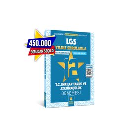 8. Sınıf Lgs T.c. İnkilap Tarihi Ve Atatürkçülük 12 Deneme - Yıldız Sorular Yayınları