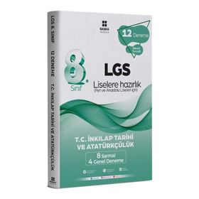 8. Sınıf LGS T.C. İnkılap Tarihi ve Atatürkçülük 12 li Deneme Başka Yayıncılık