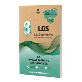 8. Sınıf LGS T.C. İnkılap Tarihi ve Atatürkçülük 12 li Deneme Başka Yayıncılık
