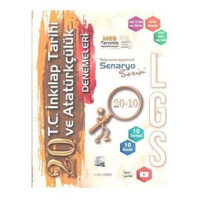 8. Sınıf LGS T.C. İnkılap Tarihi ve Atatürkçülük 20 Deneme Özel Baskı - Tanım Yayınları
