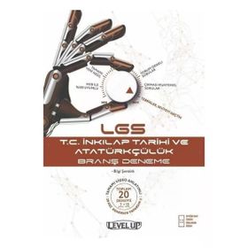 8.Sınıf LGS T.C. İnkılap Tarihi ve Atatürkçülük 20'li Denemeleri Level Up Tammat Yayıncılık