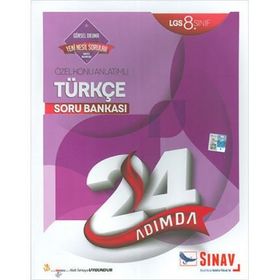 8. Sınıf LGS T.C. İnkılap Tarihi ve Atatürkçülük 24 Adımda Özel Konu Anlatımlı Soru Bankası Sınav Yayınları