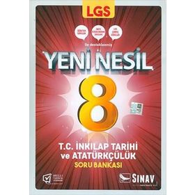 8. Sınıf LGS T.C. İnkılap Tarihi Ve Atatürkçülük 24 Adımda Soru Bankası Sınav Yayınları